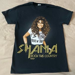 Shania Twain Rock This Country Tour Concert T-Shirt Sz SM